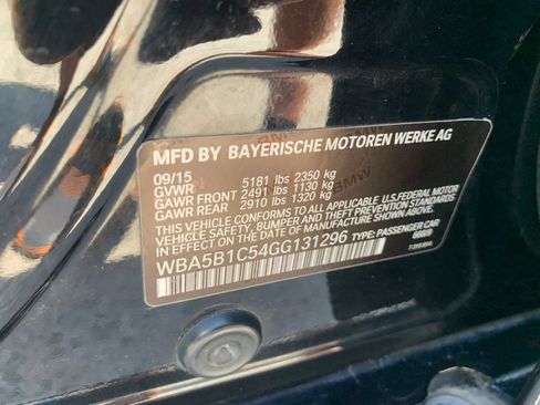 Used 2016 BMW 535i Sedan RWD image 36