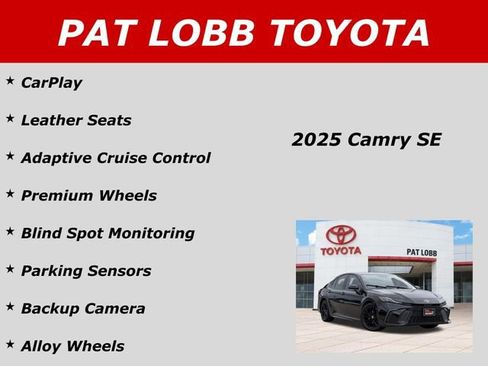 Used 2025 Toyota Camry SE w/ Convenience Package FWD image 36