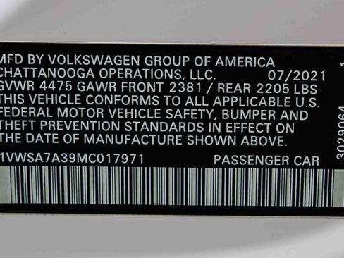 Used 2021 Volkswagen Passat 2.0T SE FWD image 26