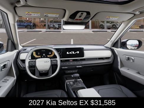 New 2027 Kia Seltos EX w/ EX Panoramic Sunroof Package FWD image 15