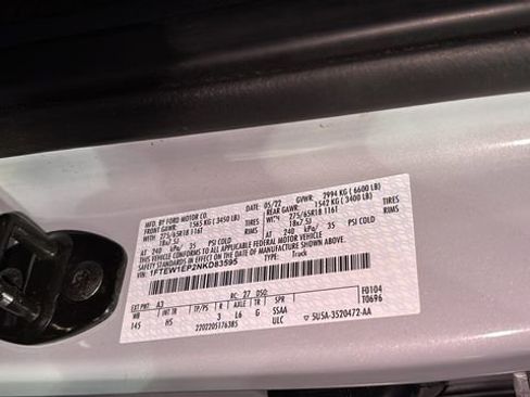 Used 2022 Ford F150 Lariat w/ Equipment Group 502A High image 36