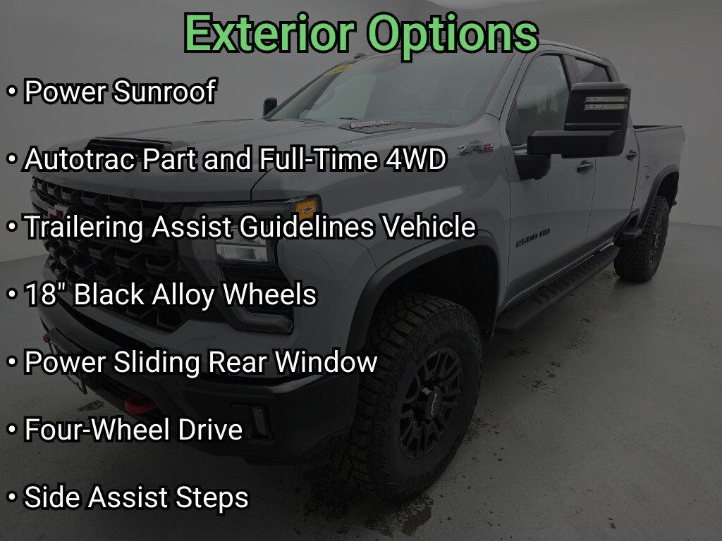 Used 2024 Chevrolet Silverado 2500 ZR2 w/ Technology Package AWD/4WD image 7