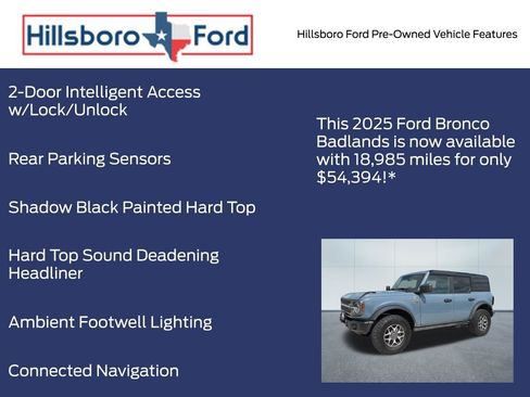 Used 2025 Ford Bronco Badlands AWD/4WD image 9