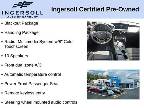 Used 2024 Lexus IS 350 F Sport w/ Blackout Package image 10
