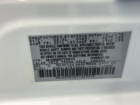 New 2026 Nissan Sentra S FWD image 27