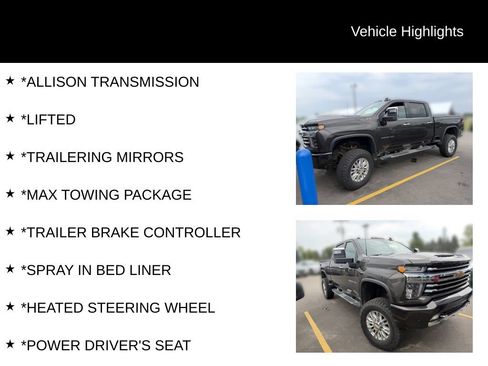Used 2020 Chevrolet Silverado 3500 High Country w/ Z71 Off-Road Package AWD/4WD image 17