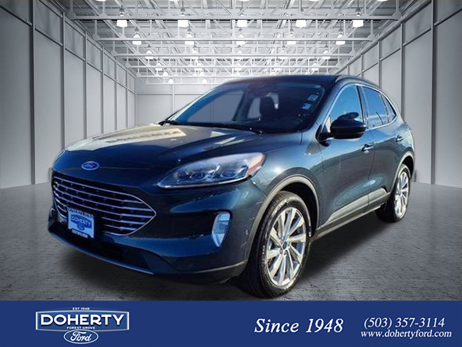 Certified 2022 Ford Escape Titanium w/ Titanium Elite Package AWD/4WD 360° Tour