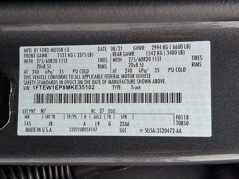 Used 2021 Ford F150 XL w/ STX Appearance Package image 26