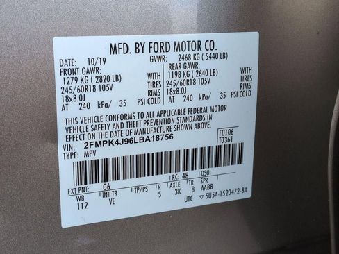 Used 2020 Ford Edge SEL w/ Cold Weather Package AWD/4WD image 32