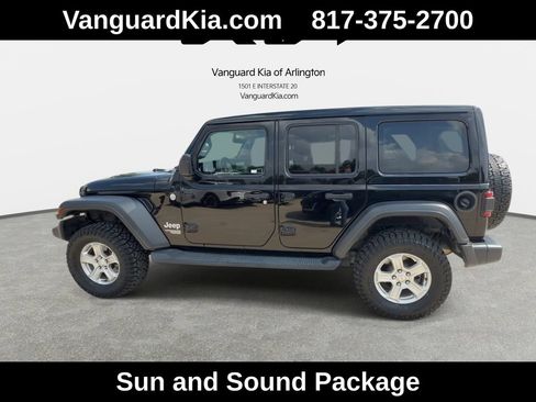 Used 2020 Jeep Wrangler Unlimited Sport S w/ Sun And Sound Package AWD/4WD image 5