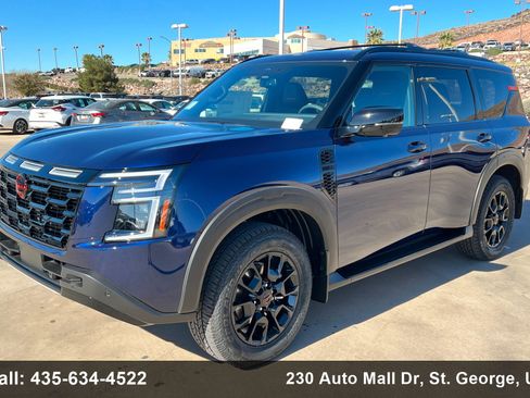 New 2026 Nissan Armada PRO-4X w/ Captain's Chari Seat Package image 1