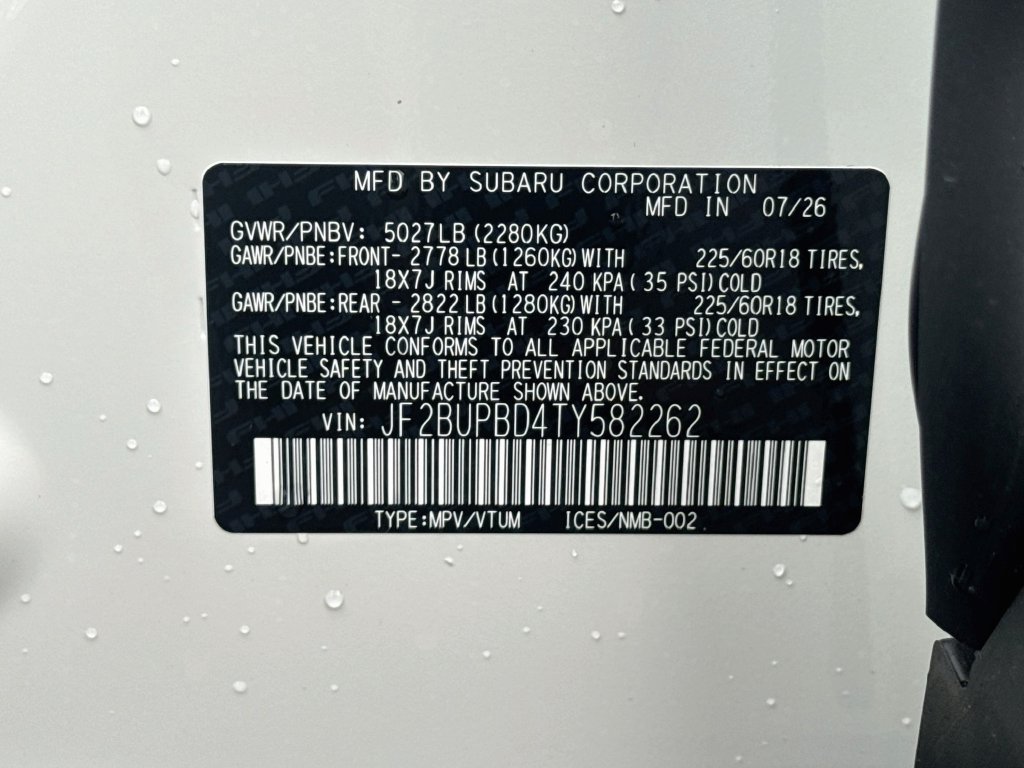 New 2026 Subaru Outback Premium AWD/4WD image 31