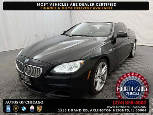 Used 2015 BMW 650i Convertible RWD image 1
