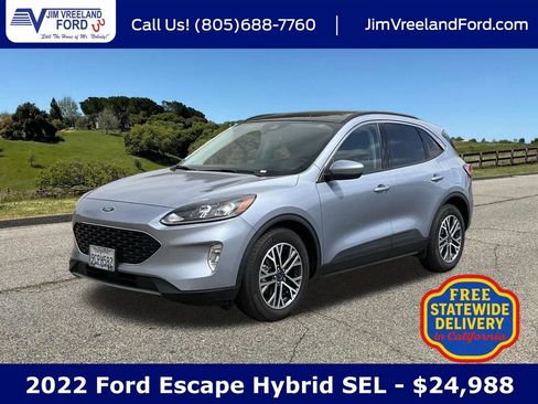 Used 2022 Ford Escape SEL w/ Technology Package FWD image 1
