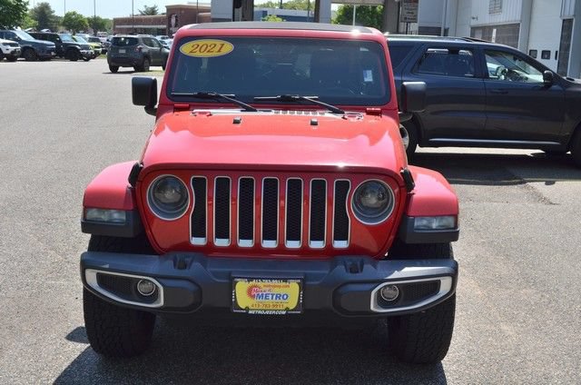 Used 2021 Jeep Wrangler Unlimited Sahara AWD/4WD image 3