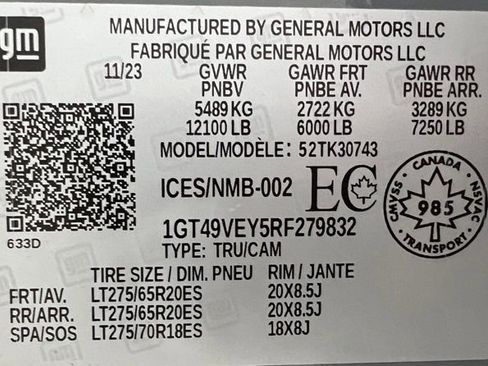 Used 2024 GMC Sierra 3500 AT4 w/ AT4 Premium Plus Package AWD/4WD image 56