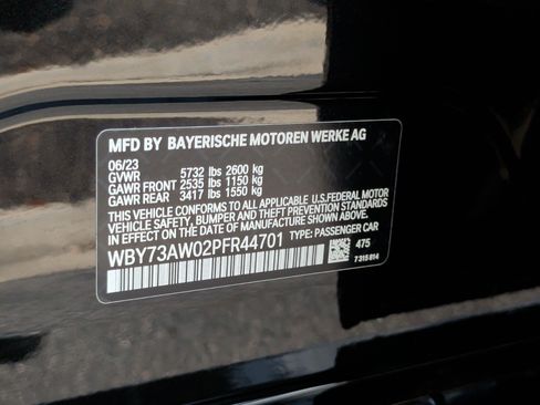 Used 2023 BMW i4 eDrive40 w/ M Sport Package RWD image 44