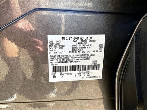 Certified 2023 Ford Edge Titanium w/ Cargo Accessory Package image 35