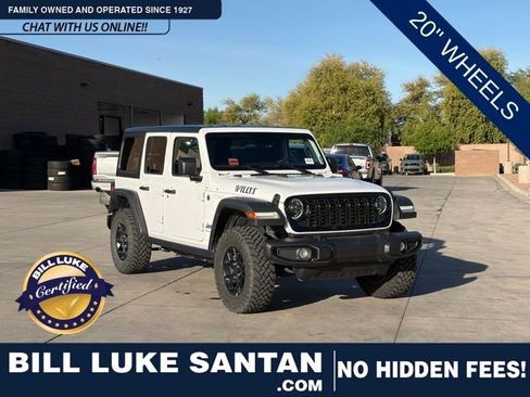 Used 2025 Jeep Wrangler Willys 4xe image 1