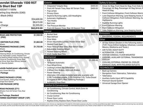 New 2026 Chevrolet Silverado 1500 RST image 3