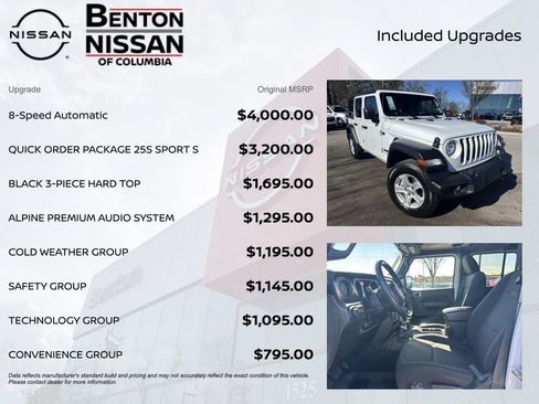 Used 2022 Jeep Wrangler Unlimited Sport image 6