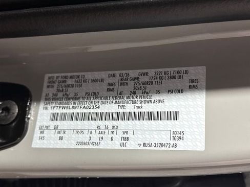 New 2026 Ford F150 Lariat AWD/4WD image 25