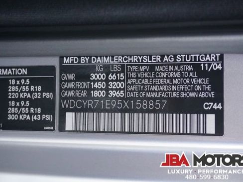 Used 2005 Mercedes-Benz G 55 AMG 4MATIC image 42