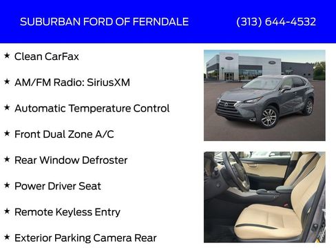 Used 2015 Lexus NX 200t AWD image 4