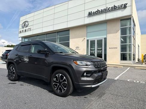 Used 2022 Jeep Compass Limited w/ Sun and Sound Group AWD/4WD image 1