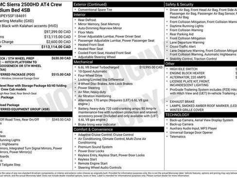 Used 2025 GMC Sierra 2500 AT4 AWD/4WD image 46