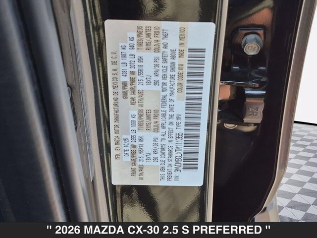 Certified 2026 MAZDA CX-30 AWD 2.5 S image 36