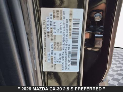Certified 2026 MAZDA CX-30 AWD 2.5 S image 36