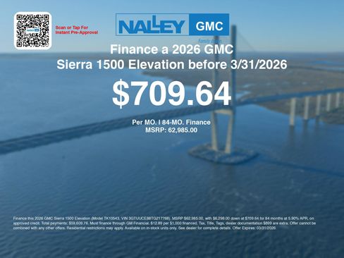 New 2026 GMC Sierra 1500 Elevation image 7