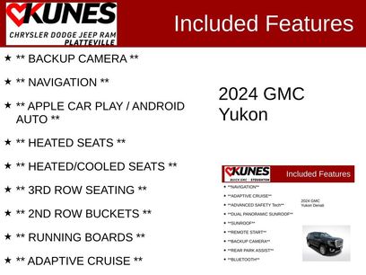 Used 2024 GMC Yukon Denali w/ Max Trailering Package