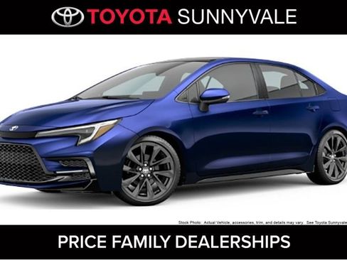 New 2025 Toyota Corolla XSE FWD image 1