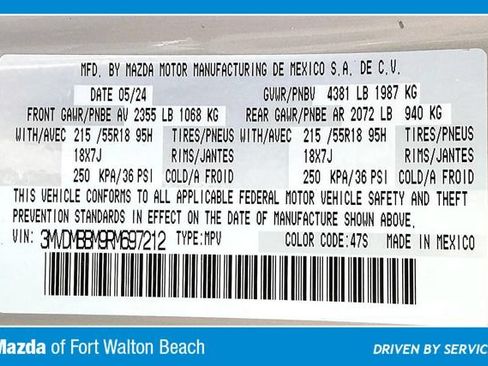 Used 2024 MAZDA CX-30 AWD 2.5 S w/ Select Sport Pkg image 16