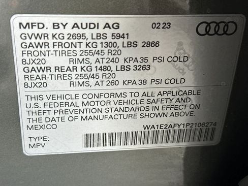 Used 2023 Audi Q5 e Premium Plus w/ Premium Plus Package AWD/4WD image 28