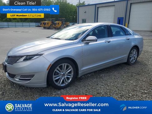 Used 2014 Lincoln MKZ Hybrid w/ Equipment Group 202A Reserve FWD image 1