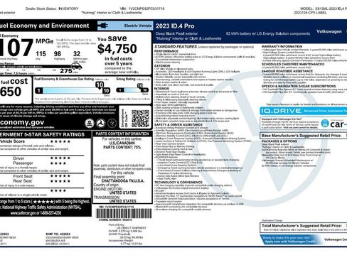 Used 2023 Volkswagen ID.4 Pro image 4