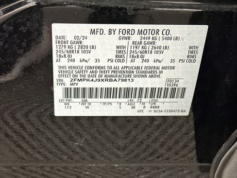 Used 2024 Ford Edge SEL AWD/4WD image 12