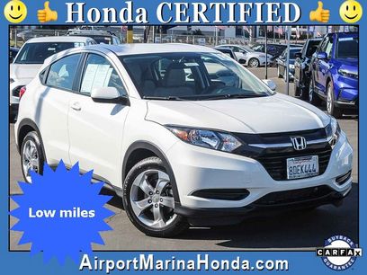 Certified 2018 Honda HR-V LX