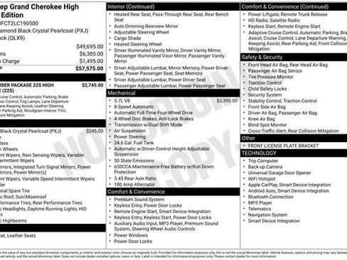 Used 2020 Jeep Grand Cherokee High Altitude image 33