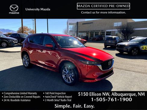 Certified 2025 MAZDA CX-5 AWD 2.5 S w/ Premium Plus Pkg image 1