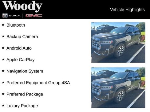 Used 2023 GMC Acadia SLT w/ Preferred Package AWD/4WD image 3