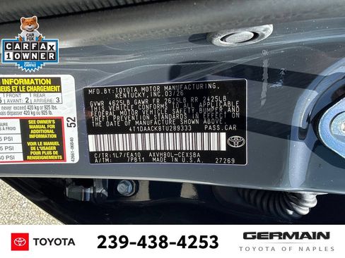 Used 2026 Toyota Camry SE FWD image 22
