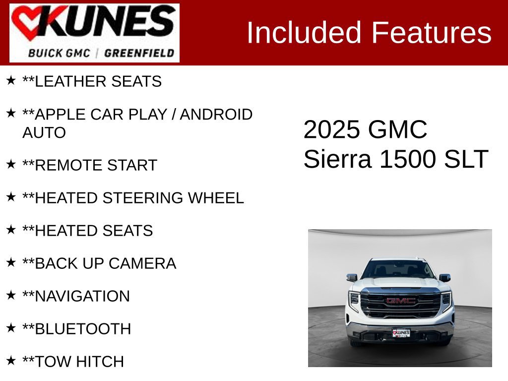 Used 2025 GMC Sierra 1500 SLT AWD/4WD image 2