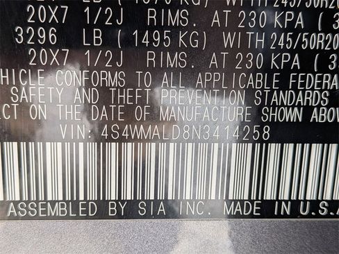 Used 2022 Subaru Ascent Limited w/ Technology Package image 33