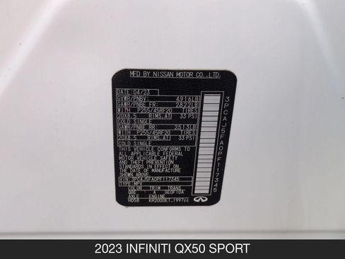 Certified 2023 INFINITI QX50 Sport FWD image 27