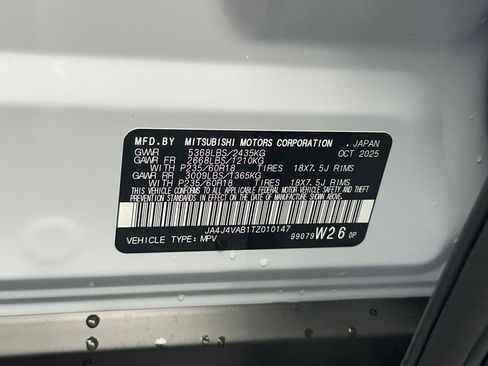 New 2026 Mitsubishi Outlander Trail Edition image 54