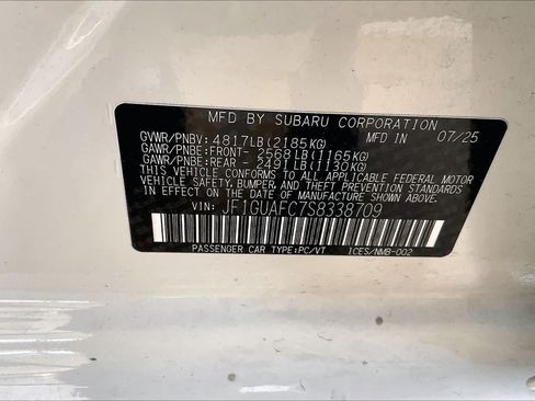 Used 2025 Subaru Impreza 2.0i Sport AWD/4WD image 34